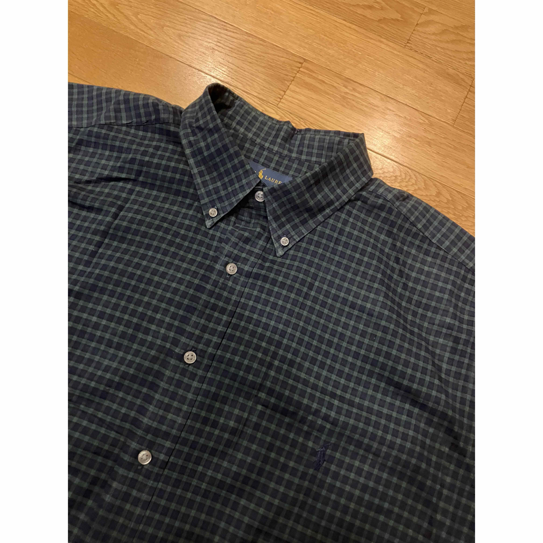 POLO RALPH LAUREN(ポロラルフローレン)のPOLO RalphLauren 長袖シャツハンサムチェック大きいsize2XB メンズのトップス(シャツ)の商品写真