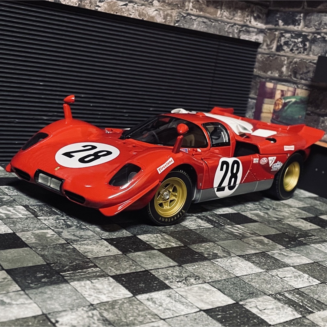 MATTEL - 1/18 Mattel Elite フェラーリ 512S 1970 デイトナの通販 by MATTEL - 1/18 Mattel Elite フェラーリ 512S 1970 デイトナの通販 by