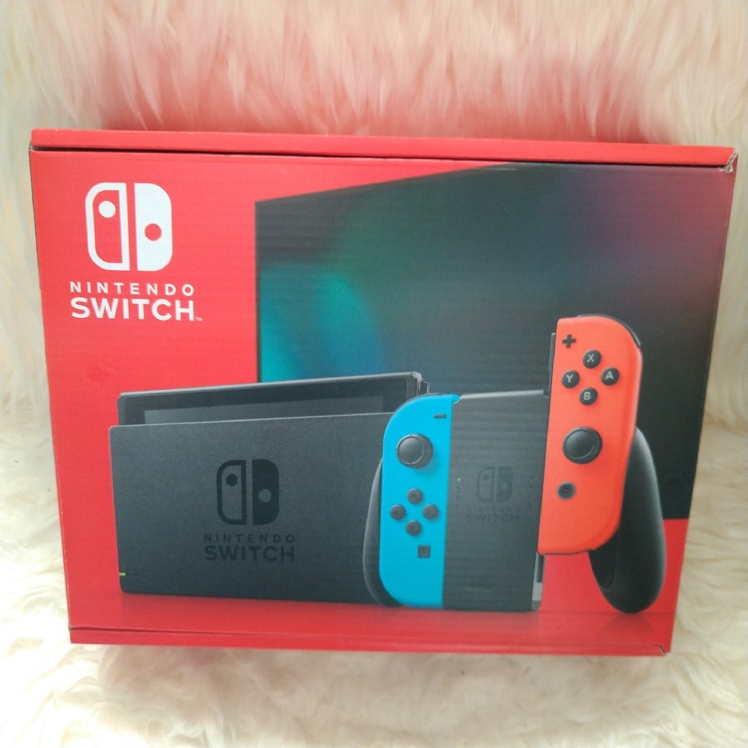 Nintendo Switch - 新品同様☆スイッチ本体ネオンカラー(バッテリー