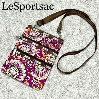 レスポートサック(LeSportsac)の【極美品】レスポートサック　サコッシュ　ポーチ　ショルダーバッグ　ペイズリー(ショルダーバッグ)