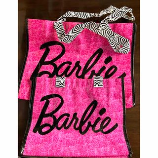 バービー(Barbie)のバービー　Barbie ショップ袋　新品未使用(ショップ袋)