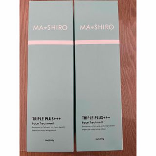 マシロ(MA・SHIRO)のMASHIRO TRIPLEPLUS マシロトリプルプラスフェイストリートメント(洗顔料)