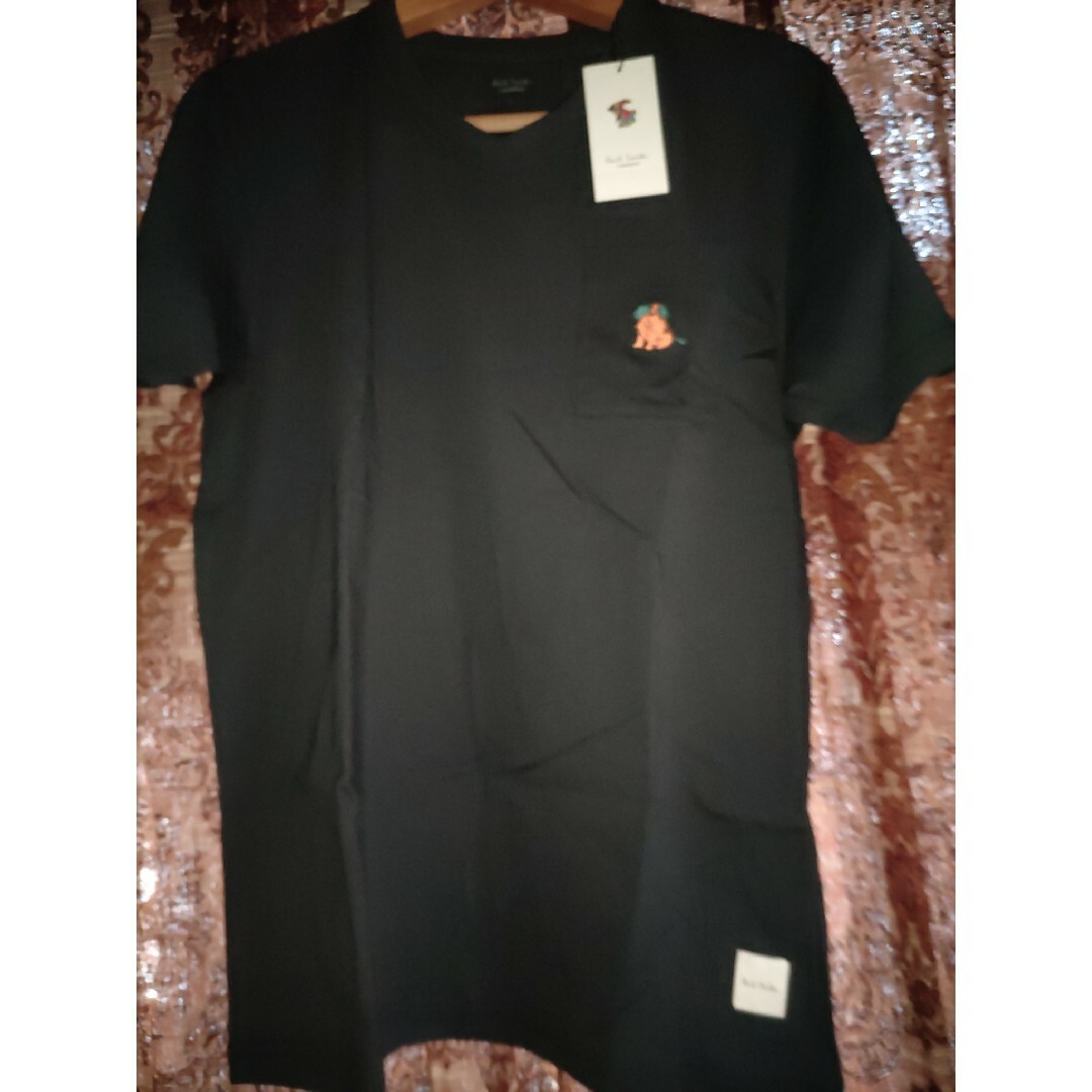 Paul Smith(ポールスミス)のメンズvネックtシャツ　Lサイズ　ブラック　Paul Smith メンズのトップス(Tシャツ/カットソー(半袖/袖なし))の商品写真