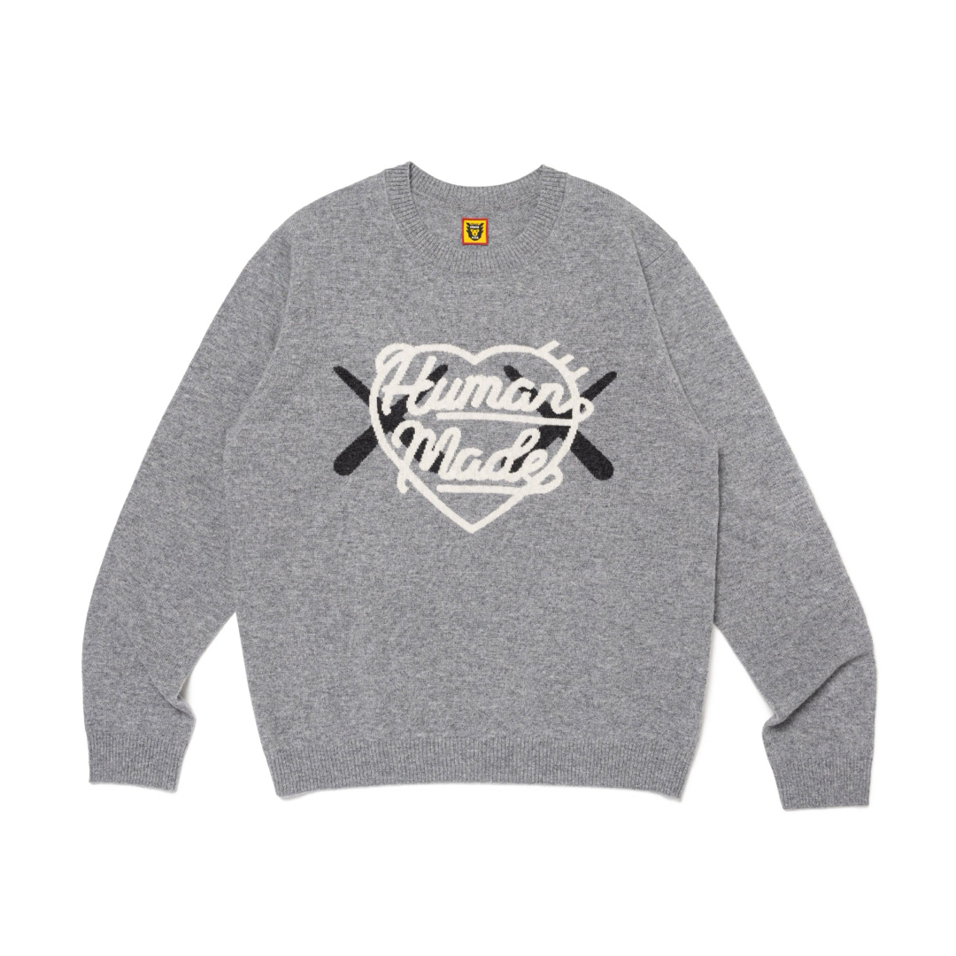 HUMAN MADE(ヒューマンメイド)の★L・新品・送料込★HUMAN MADE KAWS Made Sweater メンズのトップス(ニット/セーター)の商品写真