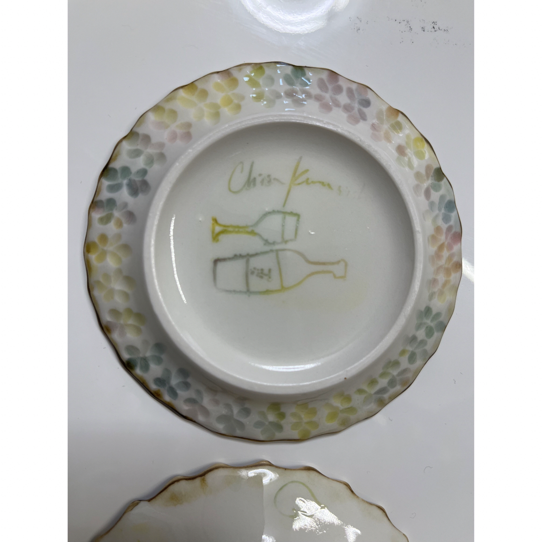 川西知沙さん　皿　２枚 インテリア/住まい/日用品のキッチン/食器(食器)の商品写真