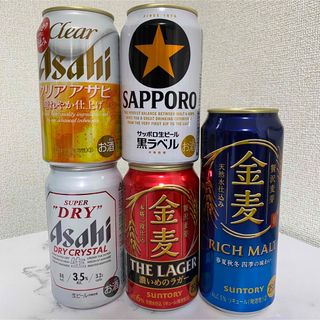 アサヒ(アサヒ)のお酒 ビール 5本セット ｲ(ビール)