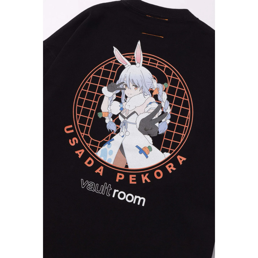 VR × PEKORA TEE / BLK Vault Room メンズのトップス(Tシャツ/カットソー(半袖/袖なし))の商品写真