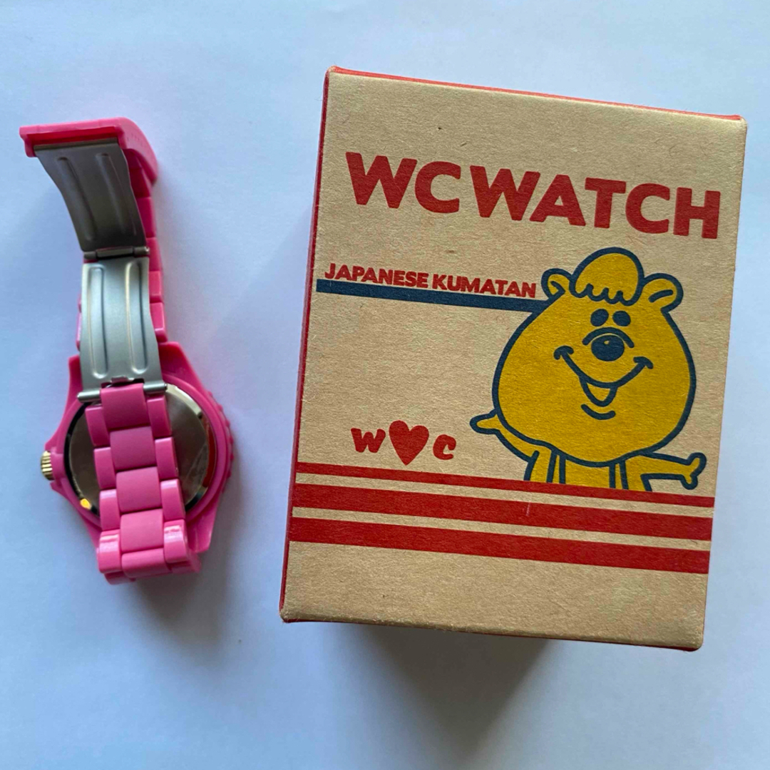wc(ダブルシー)のW♡C WC ダブルシー クマタン セット バッグ キーホルダー バッチ 腕時計 エンタメ/ホビーのおもちゃ/ぬいぐるみ(キャラクターグッズ)の商品写真