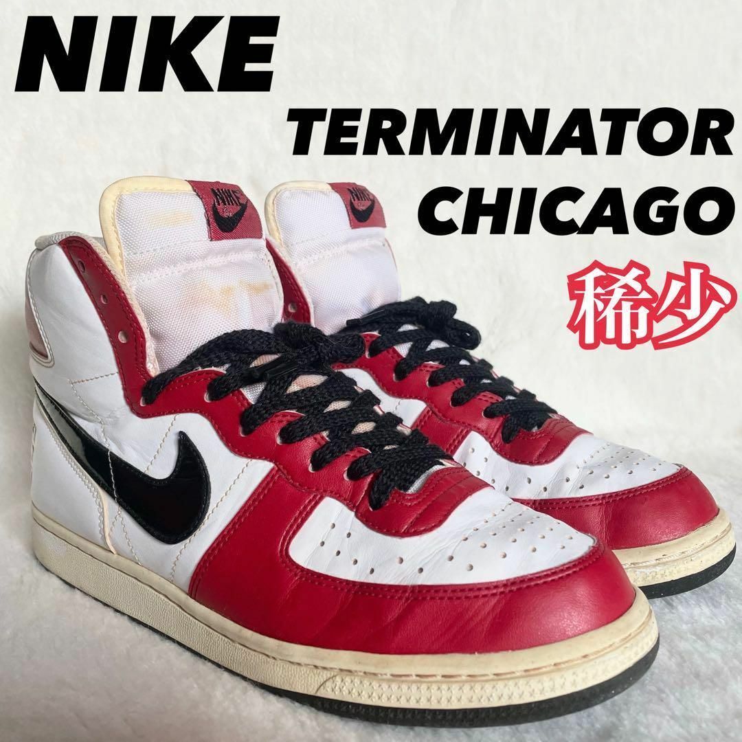 NIKE(ナイキ)の稀少》NIKE TERMINATOR HIGH シカゴ ナイキ ターミネーター メンズの靴/シューズ(スニーカー)の商品写真