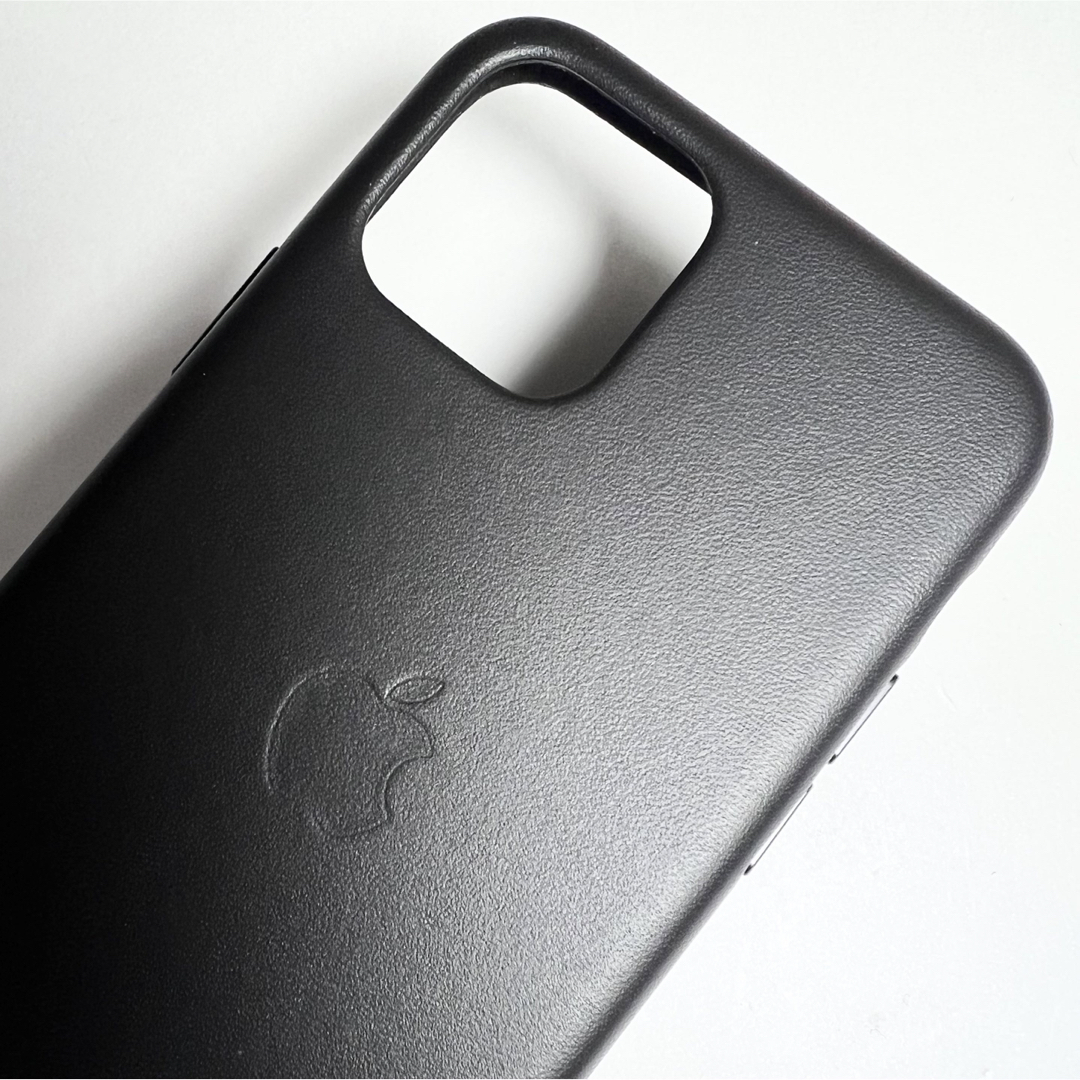 Apple(アップル)のアップル純正 iPhone 11 PRO レザーケース ブラック スマホ/家電/カメラのスマホアクセサリー(iPhoneケース)の商品写真