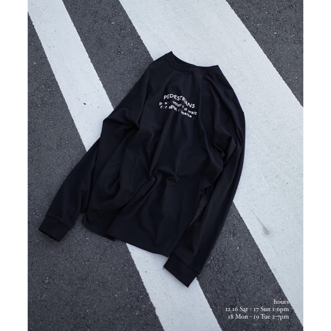 Antwort PEDESTRIAN LS T-SHIRT 白 ロンT Tシャツ メンズのトップス(Tシャツ/カットソー(七分/長袖))の商品写真