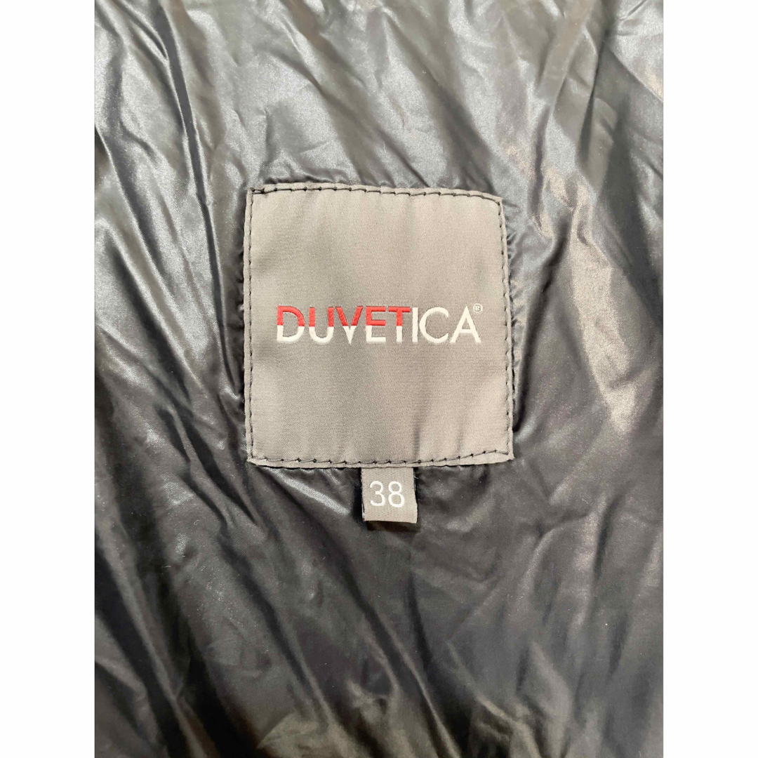 DUVETICA(デュベティカ)のDUVETICA  ウールフルジップダウンコート/長袖 グレー レディース 38 レディースのジャケット/アウター(ダウンジャケット)の商品写真