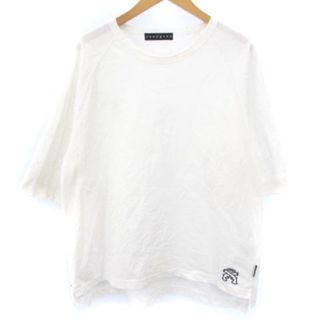 ロアー(roar)のロアー 23SGT-04 Tシャツ カットソー 七分袖 ホワイト 3(Tシャツ/カットソー(七分/長袖))