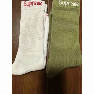 シュプリーム(Supreme)のsupreme  henes  cluesocks ２色セット(ソックス)