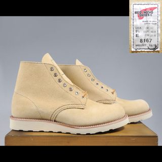 レッドウィング(REDWING)の8167セッターベージュスエード現行羽タグ8173 8166 875 8875(ブーツ)