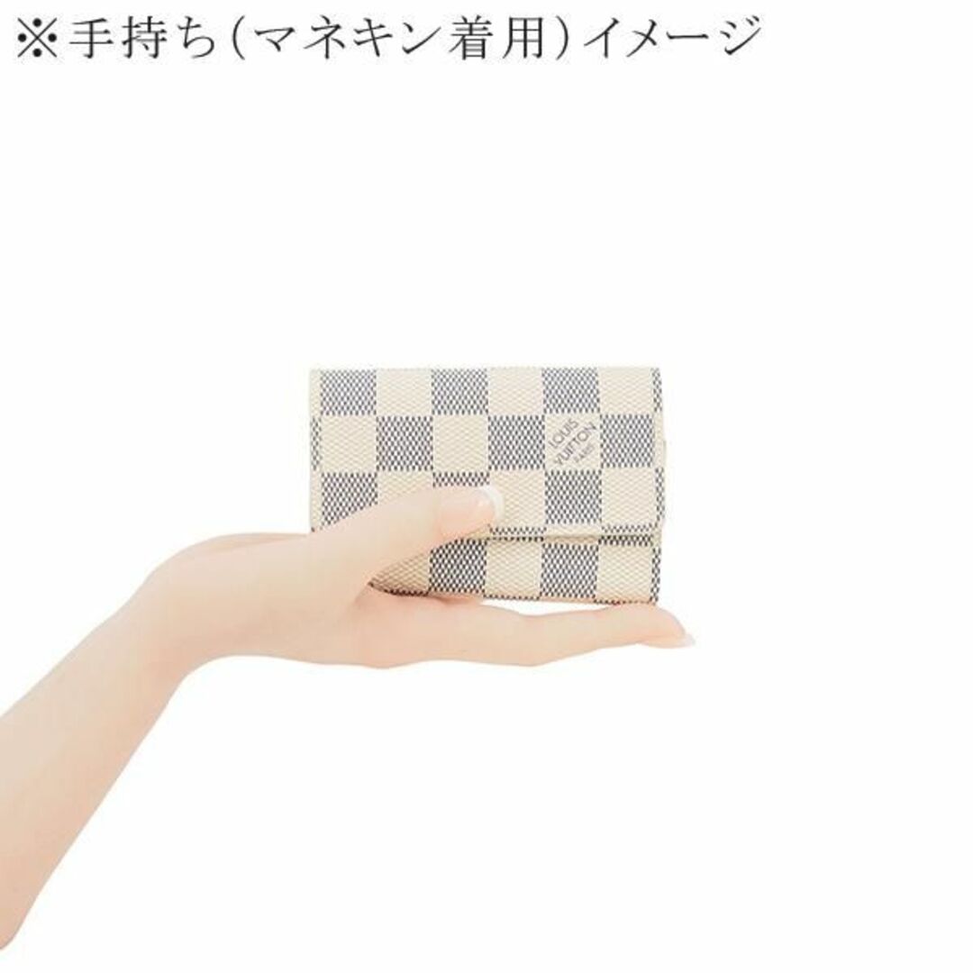 LOUIS VUITTON(ルイヴィトン)のルイヴィトン ミュルティクレ6 ダミエアズール オフホワイト グレー ベージュ 6連キーケース キーケース 鍵入れ 未使用 LV 153754 レディースのファッション小物(キーケース)の商品写真