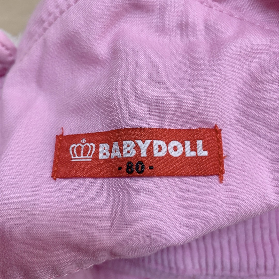 BABYDOLL(ベビードール)のベビードールのワンピース　スカート キッズ/ベビー/マタニティのベビー服(~85cm)(ワンピース)の商品写真