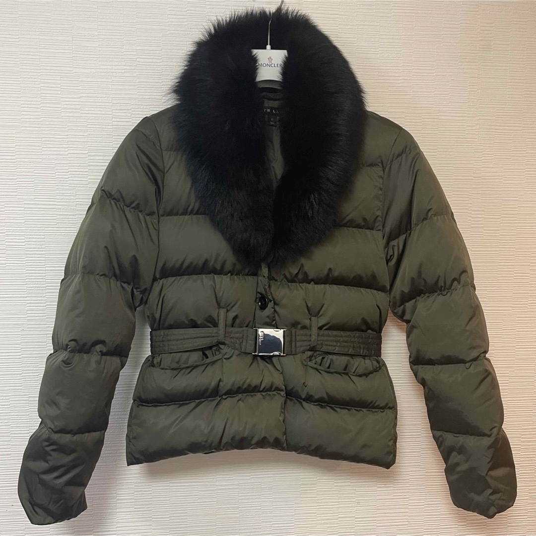 BURBERRY BLACK LABEL(バーバリーブラックレーベル)の【希少品】RALPH LAUREN Black Label ダウンコート XS レディースのジャケット/アウター(ダウンコート)の商品写真