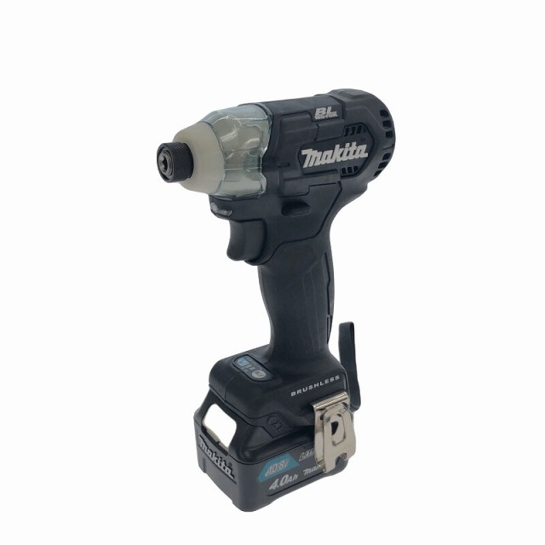 Makita(マキタ)の☆未使用品☆ makita マキタ 10.8V 充電式インパクトドライバ TD111DSMXB 黒/ブラック バッテリ2個(10.8V 4.0Ah) 充電器 ケース付 83107 自動車/バイクのバイク(工具)の商品写真