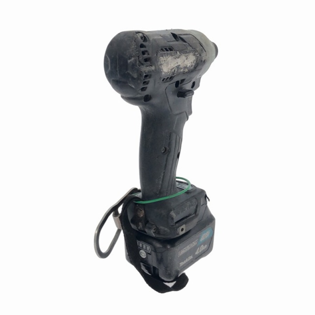 Makita(マキタ)の☆中古品☆makita マキタ 10.8V 充電式インパクトドライバー TD111DSMXB 黒 バッテリー2個(4.0Ah) 充電器 ケース付 コードレス 83131 自動車/バイクのバイク(工具)の商品写真