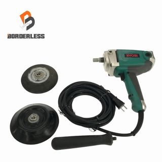 リョービ(RYOBI)の☆中古品☆RYOBI リョービ サンダポリシャ PE-1400 電動工具 研磨 DIY 82751(工具)