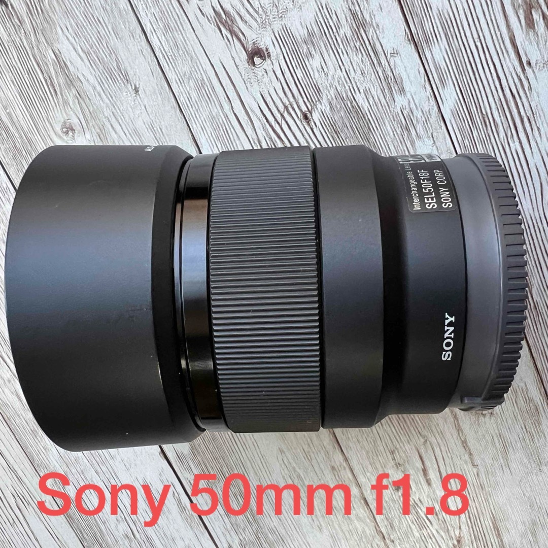 SONY(ソニー)の大人気　Sony FE 50mm 1.8 SEL50F18F スマホ/家電/カメラのカメラ(レンズ(単焦点))の商品写真