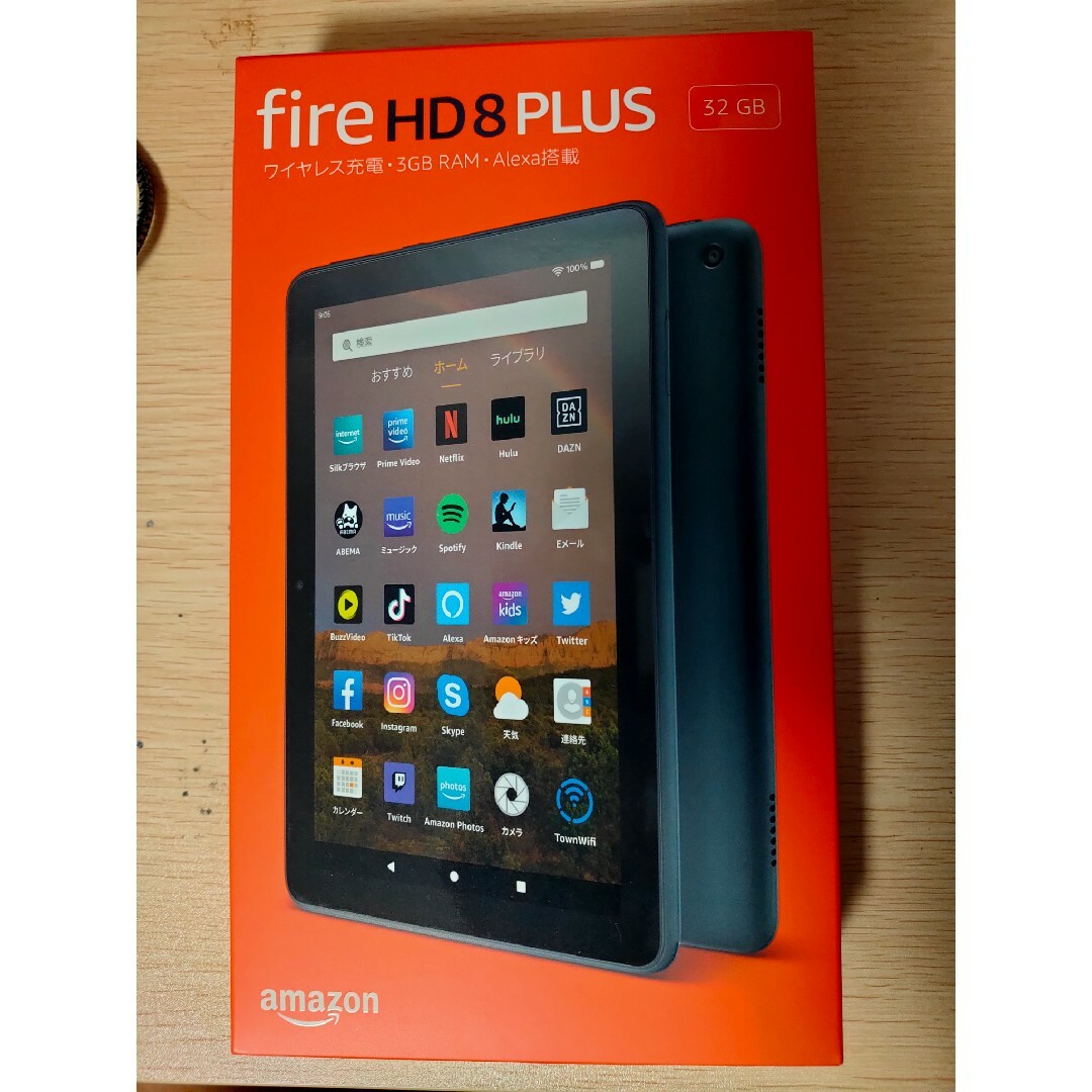 Fire HD 8 PLUSタブレット 32GB ブラックスマホ家電カメラ