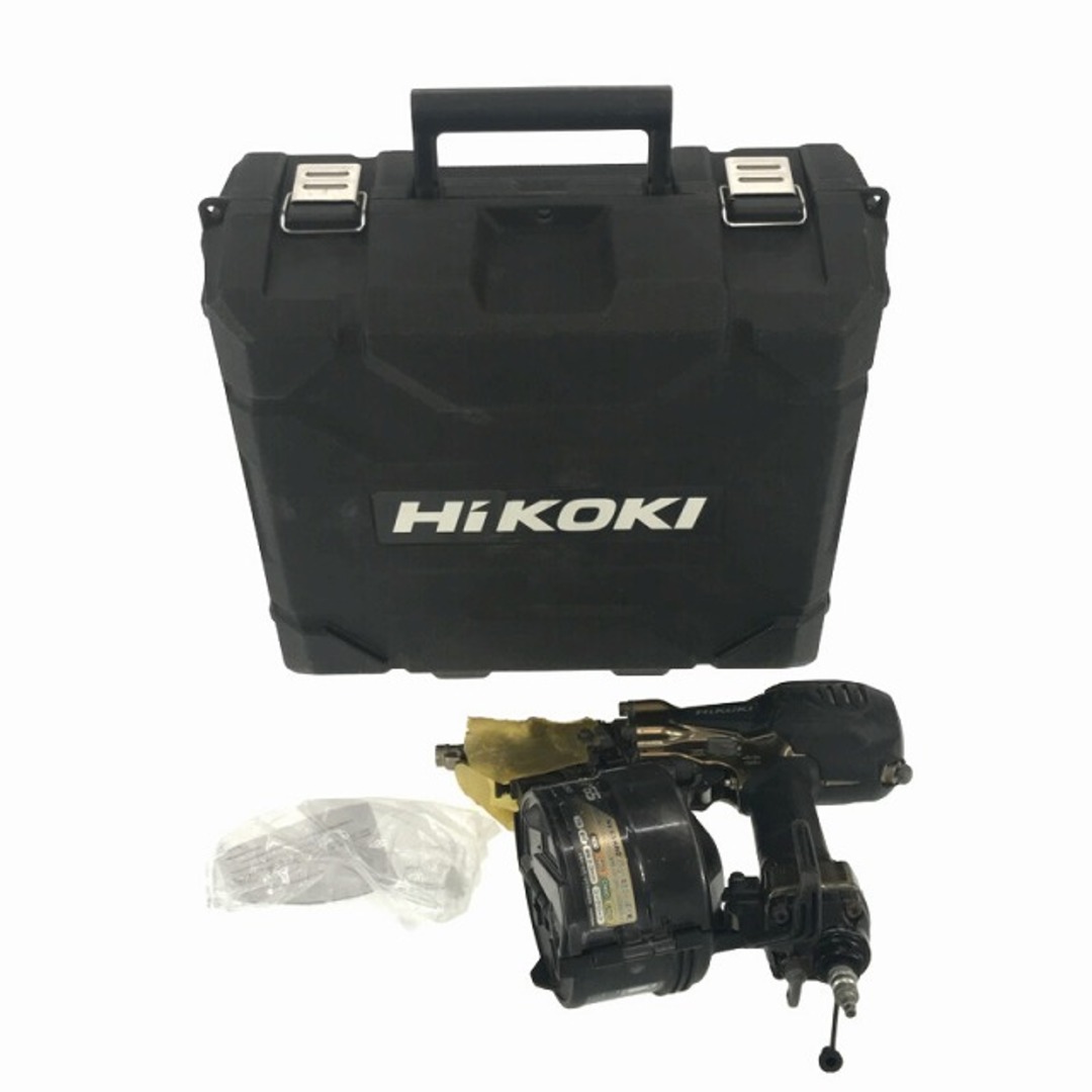 日立 - ☆中古品☆HiKOKI ハイコーキ 65mm 高圧 ロール釘打機 日立 - ☆中古品☆HiKOKI ハイコーキ 65mm 高圧 ロール釘打機
