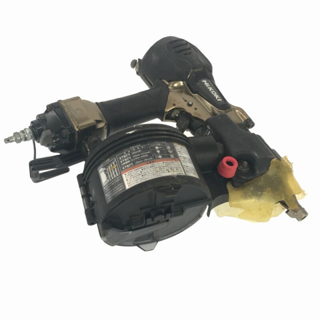 日立 - ☆中古品☆HiKOKI ハイコーキ 65mm 高圧 ロール釘打機 日立 - ☆中古品☆HiKOKI ハイコーキ 65mm 高圧 ロール釘打機