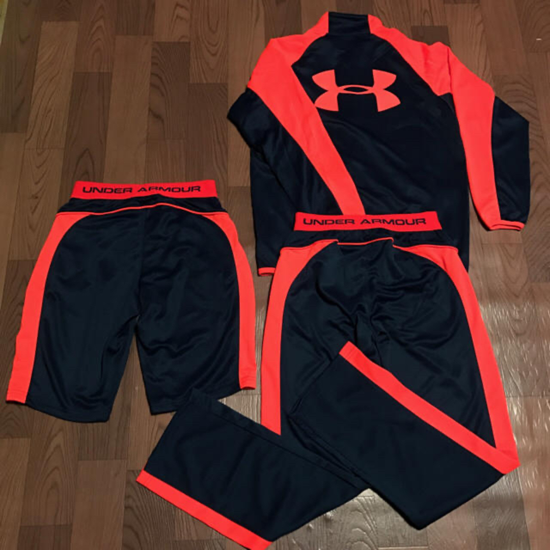 UNDER ARMOUR(アンダーアーマー)の40%オフ アンダーアーマー ジャージ YXL 160 セットアップ ジュニア キッズ/ベビー/マタニティのキッズ服男の子用(90cm~)(ジャケット/上着)の商品写真