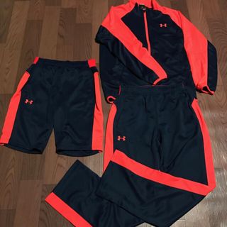 アンダーアーマー(UNDER ARMOUR)の40%オフ アンダーアーマー ジャージ YXL 160 セットアップ ジュニア(ジャケット/上着)