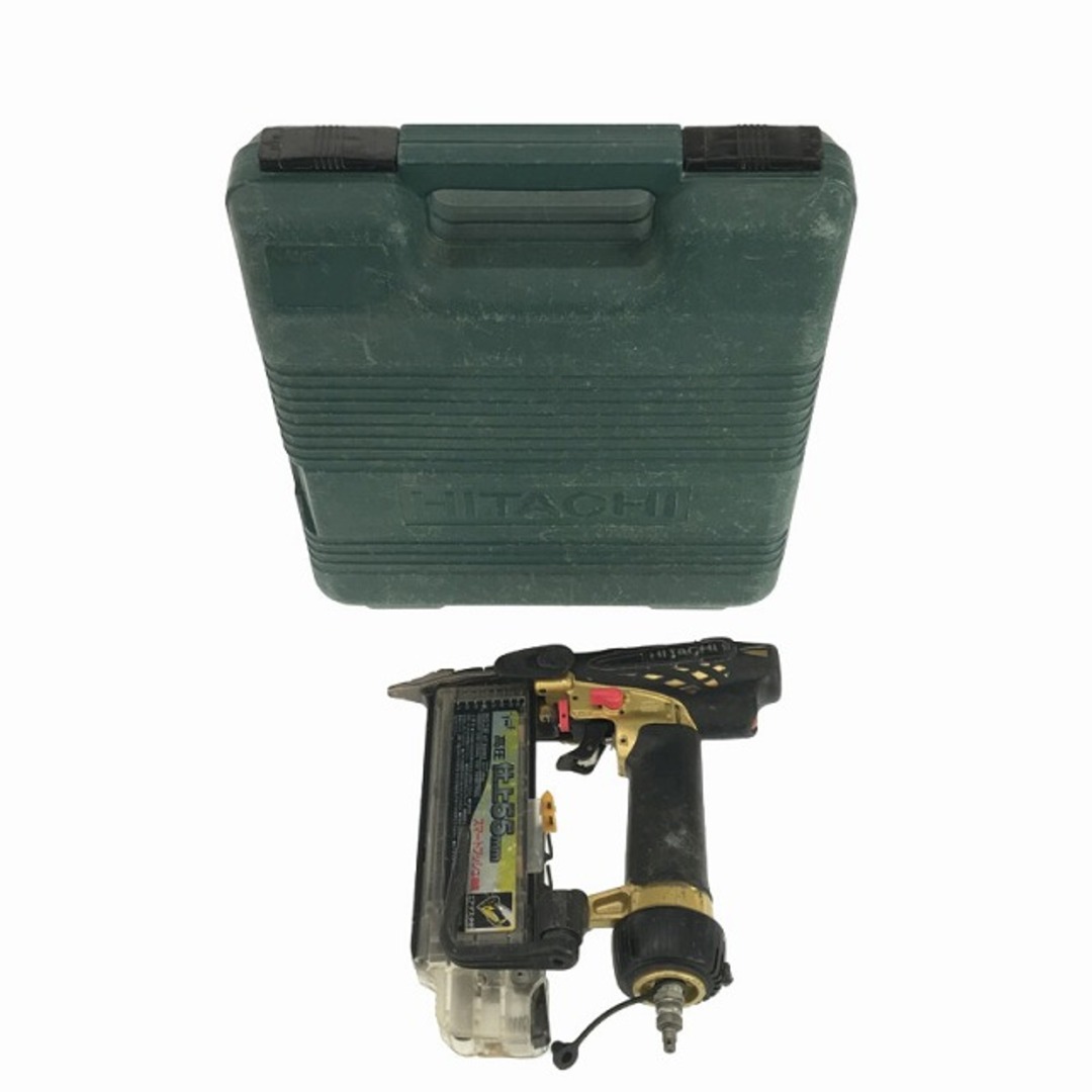 日立 - ☆中古品☆HITACHI 日立工機 55mm 高圧 仕上釘打機 日立 - ☆中古品☆HITACHI 日立工機 55mm 高圧 仕上釘打機