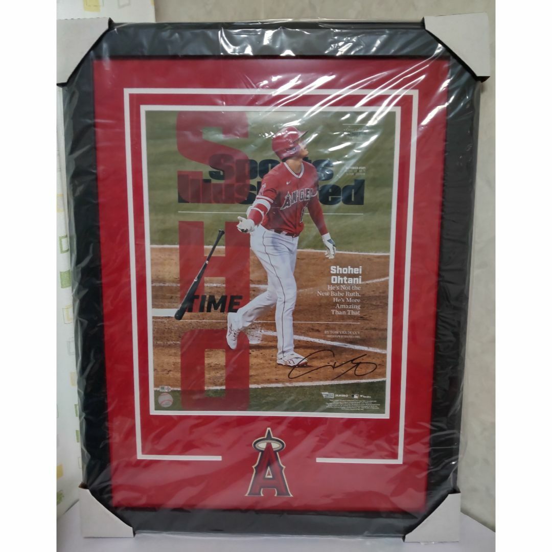 fanatic - 限定117 大谷翔平 直筆サイン 特大フォト 打者 2021ＭＶＰ シリアル＃６