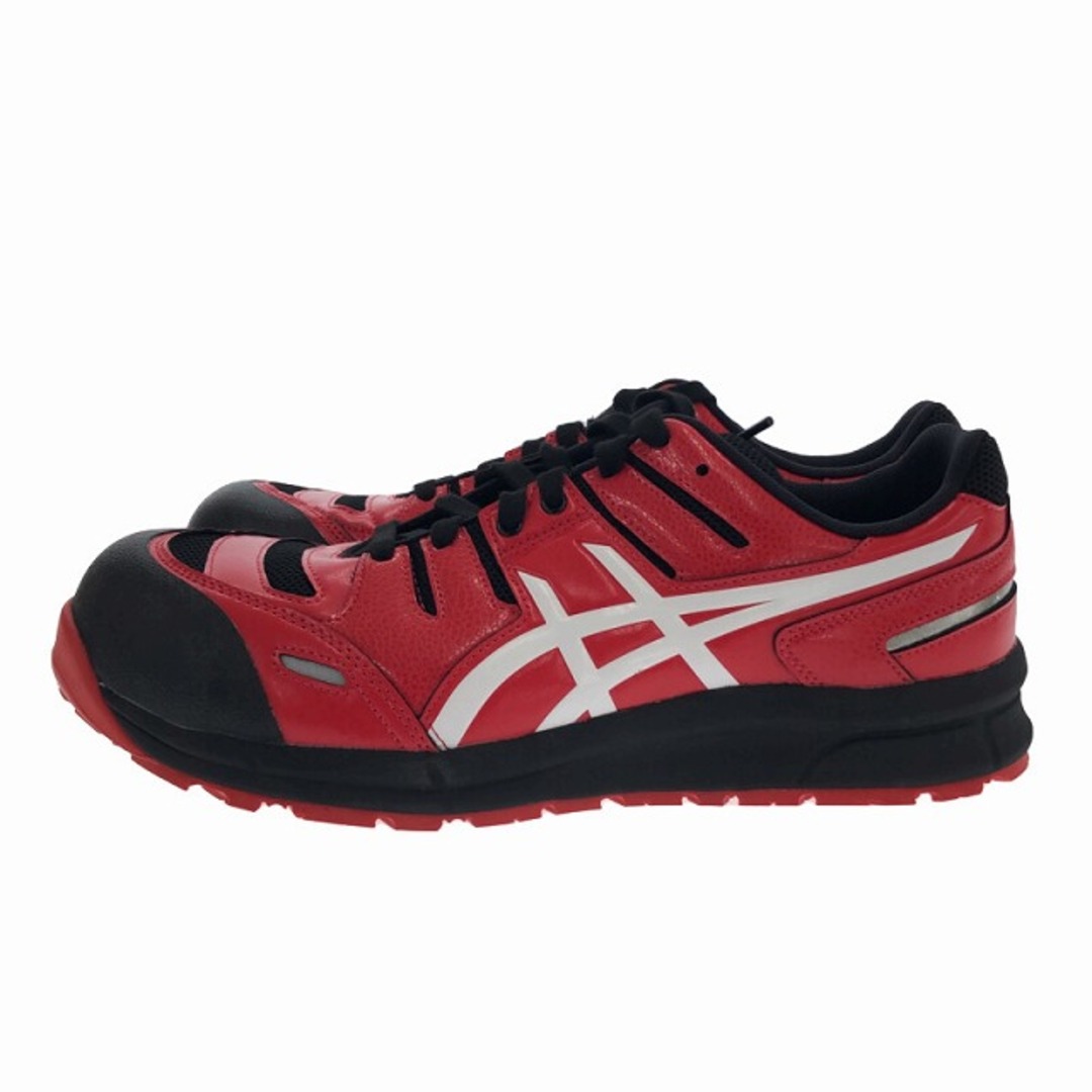 ☆未使用☆ASICS アシックス ウィンジョブ CP103 3E相当 WINJOB 27.0cm 安全靴 赤 レッド×ホワイト 箱付き 83200 自動車/バイクのバイク(工具)の商品写真