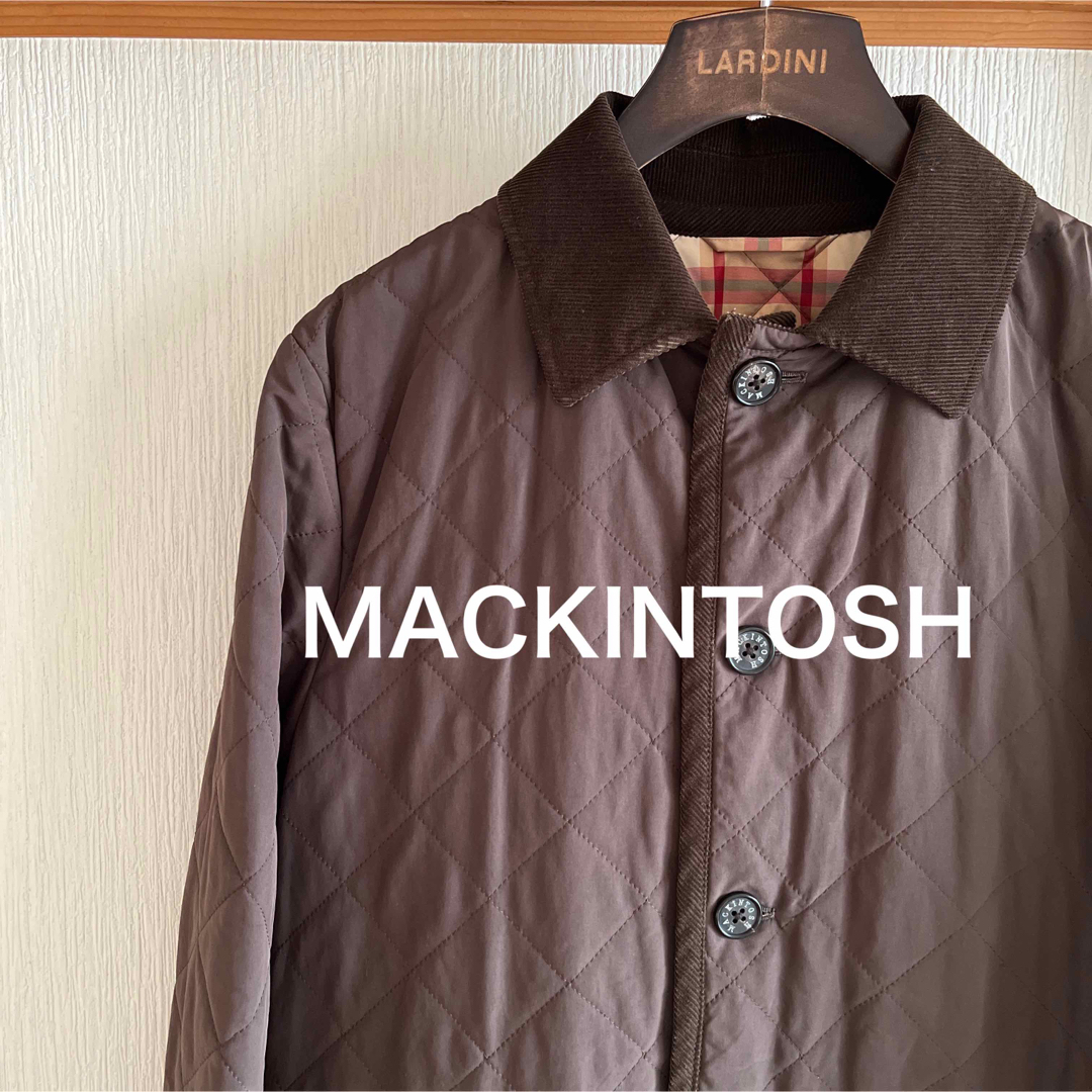 MACKINTOSH - 【極美品】 MACKINTOSH キルティングジャケット ブラウン