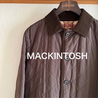 マッキントッシュ(MACKINTOSH)の【極美品】 MACKINTOSH キルティングジャケット　ブラウン(ブルゾン)