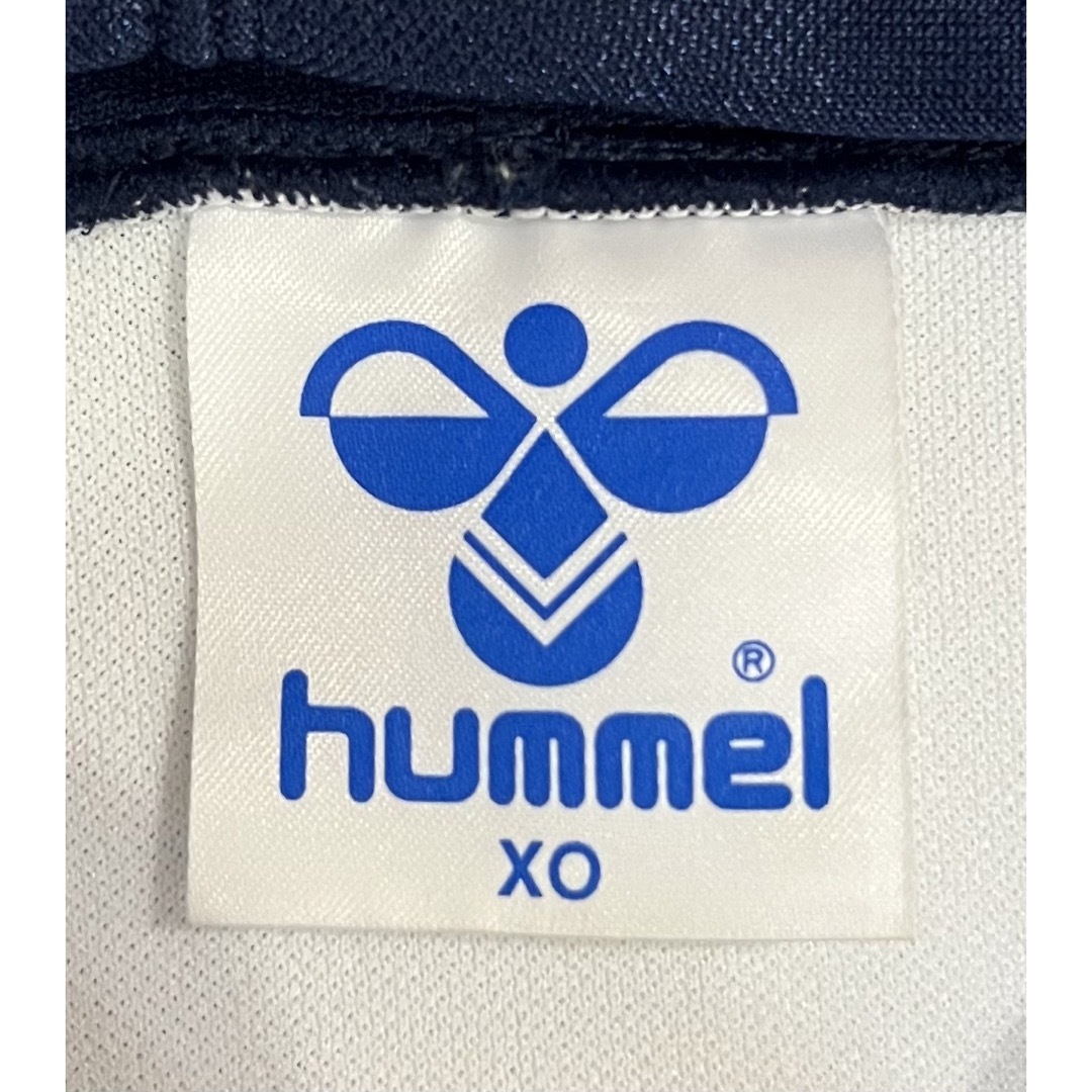 hummel(ヒュンメル)のhummel ヒュンメル ライン柄 トラックジャケット フーディー サイズXO メンズのトップス(ジャージ)の商品写真