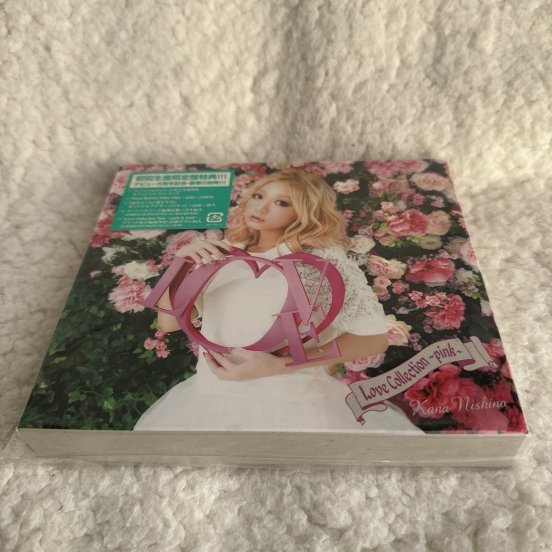 SONY(ソニー)のLove　Collection　〜pink〜（初回生産限定盤） エンタメ/ホビーのCD(ポップス/ロック(邦楽))の商品写真