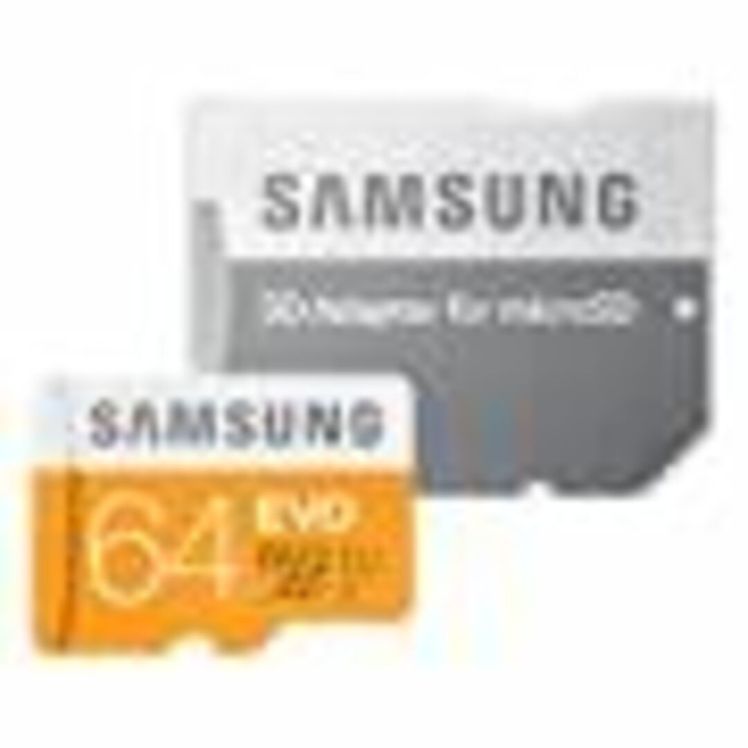 SAMSUNG(サムスン)の【SAMSUNG】『microSDXCカード 64GB EVO Class10』 スマホ/家電/カメラのPC/タブレット(PC周辺機器)の商品写真