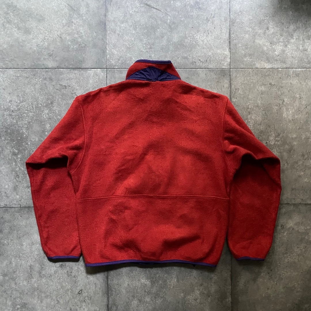 patagonia(パタゴニア)の90s patagonia パタゴニア フリースジャケット USA製 オレンジ メンズのジャケット/アウター(ブルゾン)の商品写真