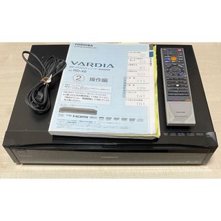 トウシバ(東芝)の東芝 DVD/HDDレコーダー RD-X8 リモコン付(DVDレコーダー)