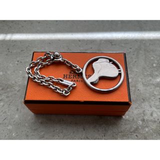 エルメス(Hermes)のエルメス HERMES キーチャーム キーリング 馬具 key charm(キーホルダー)