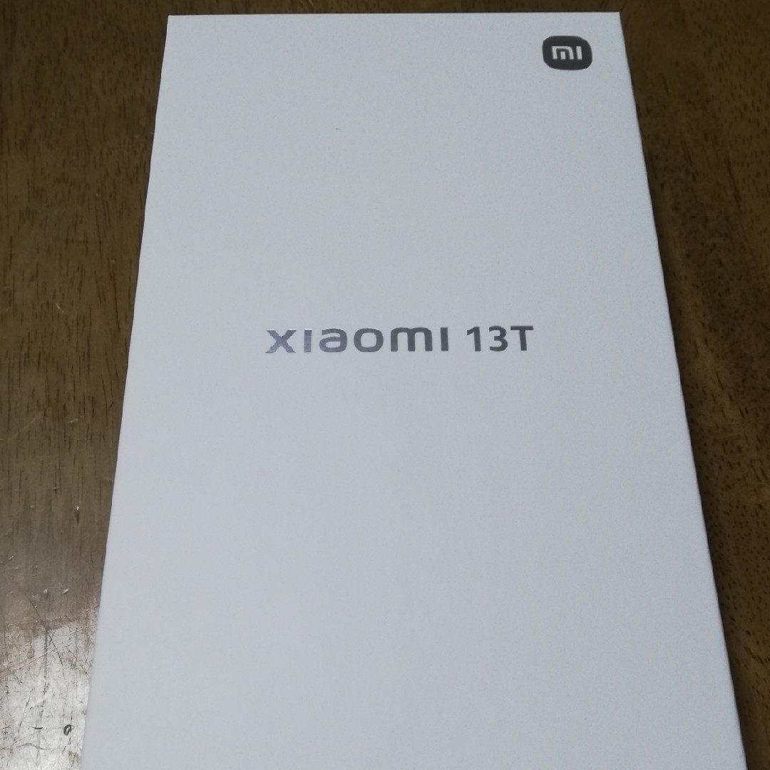 xiaomi 13t アルパインブルー【新品・未使用】アルパインブルー容量