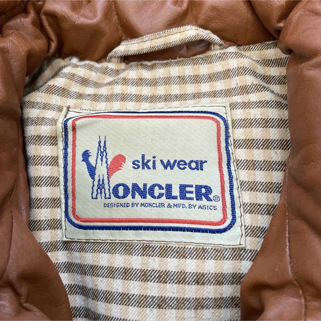 MONCLER - モンクレール ダウンジャケット 旧タグ 激レアの通販 MONCLER - モンクレール ダウンジャケット 旧タグ 激レアの通販