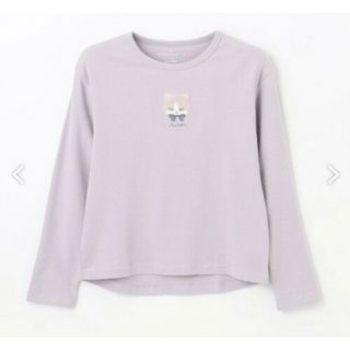 エニィファム(anyFAM)の美品♡ anyFAM エニィファム オーガニックコットンTシャツ 130 女の子(Tシャツ/カットソー)