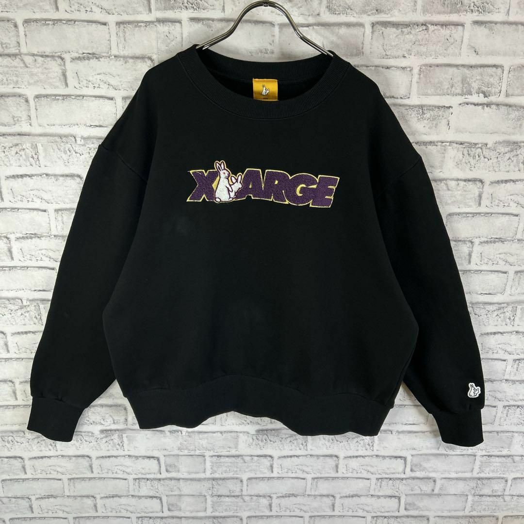 FR2 × XLARGE スウェット トレーナー センター刺繍ロゴ パイル XL FR2 × XLARGE スウェット トレーナー センター刺繍ロゴ パイル XL
