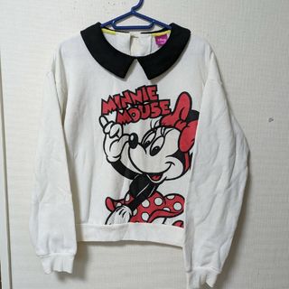 ディズニー(Disney)のミニー　ディズニー　トレーナー　カットソー（160）(Tシャツ/カットソー)