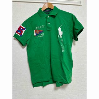 ポロラルフローレン(POLO RALPH LAUREN)のPOLO 半袖ポロシャツ　緑　【M】【タグ付き】(ポロシャツ)