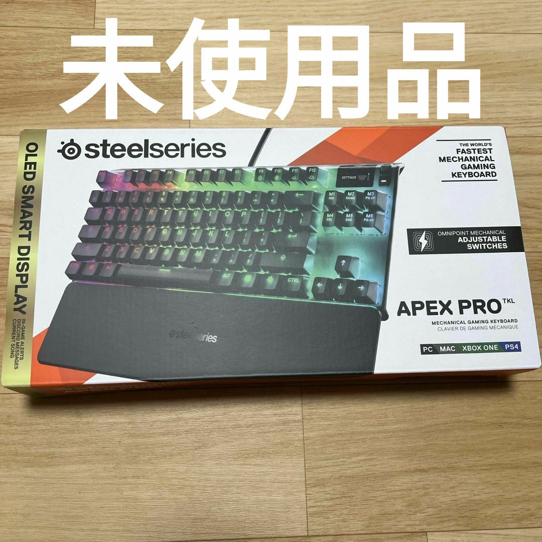 SteelSeries(スティールシリーズ)のSTEELSERIES キーボード APEX PRO TKL US スマホ/家電/カメラのPC/タブレット(PC周辺機器)の商品写真