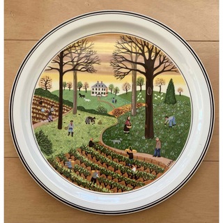 ビレロイアンドボッホ(ビレロイ&ボッホ)のvilleroy&boch Autumn Herbst ラウンド皿(食器)